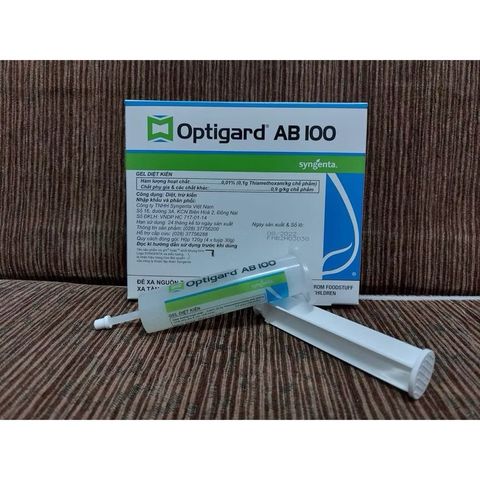 Gel diệt kiến OPTIGARD AB100 tuýp 30G - Nhập khẩu Thuỵ Sỹ