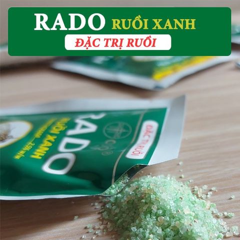 RADO Ruồi Xanh - Bả đặc trị ruồi hiệu quả