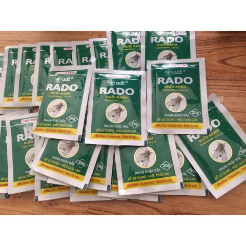 RADO Ruồi Xanh - Bả đặc trị ruồi hiệu quả