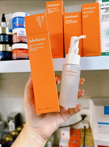 Sữa Rửa Mặt Sulwhasoo Gentle Cleansing Foam 50ml - Dưỡng Ẩm & Làm Sạch Da Nhạy Cảm, Chiết Xuất Tự Nhiên, Hàn Quốc