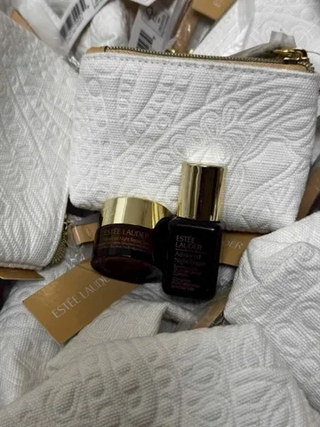 Set Serum Estee Lauder Mini Túi 2SP - Bao Gồm 1 Serum, 1 Kem Mắt, Túi Xinh - Chăm Sóc Da Tươi Sáng, Tiện Lợi