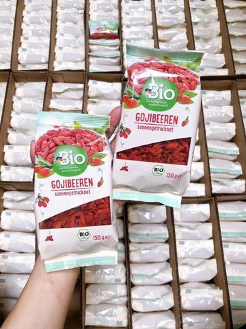 Hạt Kỷ Tử Hữu Cơ DM Bio 150g - Tăng Cường Miễn Dịch, Chống Lão Hóa, Giúp Sức Khỏe Mắt và Não - Quà Tặng Từ Thiên Nhiên