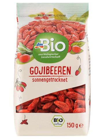 Hạt Kỷ Tử Hữu Cơ DM Bio 150g - Tăng Cường Miễn Dịch, Chống Lão Hóa, Giúp Sức Khỏe Mắt và Não - Quà Tặng Từ Thiên Nhiên