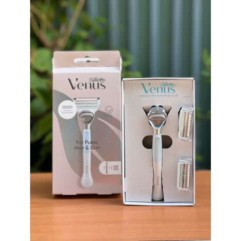 Dao Cạo Bikini Gillette Venus - Bộ Lưỡi Dao Đặc Biệt Cho Da Nhạy Cảm, Cạo Mượt Mà Dễ Dàng, An Toàn Cho Vùng Kín