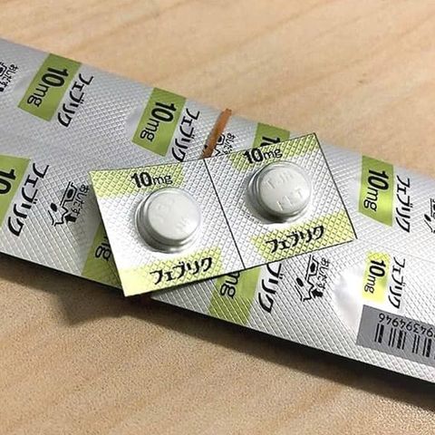 Viên uống hỗ trợ giảm gút Feburiic 10mg Nhật Bản 100 viên