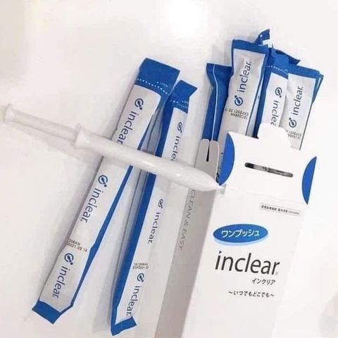 Dung dịch vệ sinh vùng kín Inclear Nhật Bản hộp 10 ống