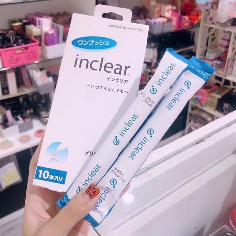 Dung dịch vệ sinh vùng kín Inclear Nhật Bản hộp 10 ống