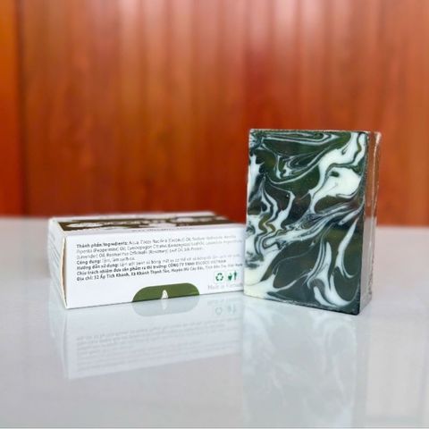 Xà Bông Dừa Escoco - Xà Bông Thiên Nhiên Dưỡng Ẩm, Kháng Khuẩn Cho Da Nhạy Cảm, Hương Thơm Tươi Mát, Sản Phẩm Thân Thiện Với Môi Trường