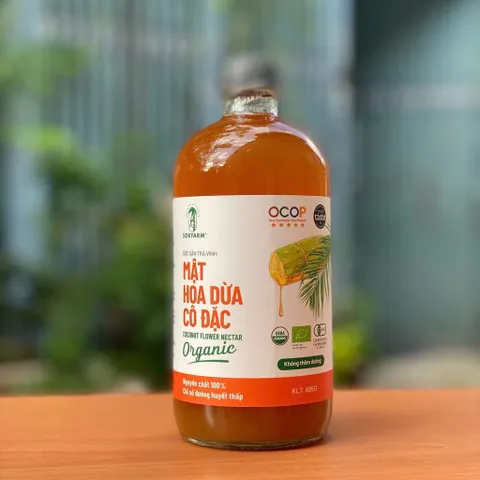 Mật hoa dừa cô đặc organic Sokfarm 685g - Coconut flowers nectar - dii.