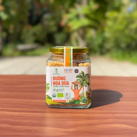 Đường Hoa Dừa Organic Sokfarm 150g - Đường Tự Nhiên Nguồn Gốc Từ Hoa Dừa, Thay Thế Đường Tinh Luyện, Thích Hợp Cho Món Ăn Healthy