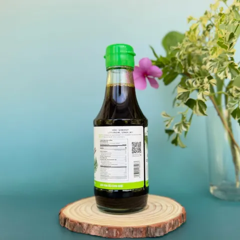 Nước Tương Mật Hoa Dừa Organic Sokfarm - Dòng Ít Muối Tự Nhiên - Gia Vị Hữu Cơ Chất Lượng Cao, Không Chất Bảo Quản