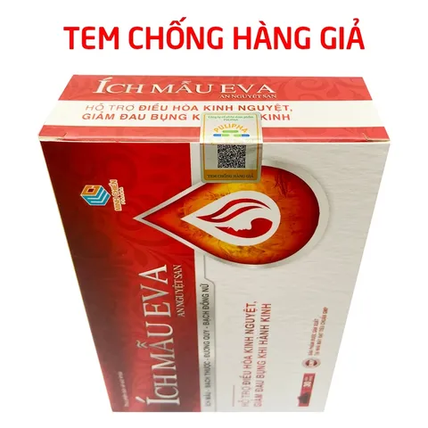 Cao ích mẫu eva An Nguyệt San - Thực phẩm chức năng điều hòa kinh nguyệt, giảm đau bụng kinh - Hộp 30 viên tự nhiên