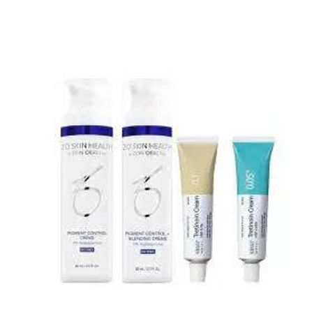 Bộ Zo Skin Health Pigment - Kem Trị Nám và Tàn Nhang Cho Làn Da Sáng Mịn - Hydroquinone 4% & Obagi Tre Tư Vấn Chuyên Sâu