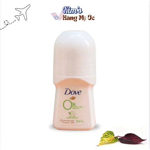 Lăn Khử Mùi Dove Hương Dưa Chuột & Trà Xanh 50ml - Dưỡng Ẩm, Không Gây Kích Ứng, Phù Hợp Làn Da Nhạy Cảm