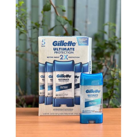 Lăn Khử Mùi Gel Gillette Cho Nam - Ngăn Mùi, Giảm Tiết Mồ Hôi 48H, Hương Gió Biển Tự Nhiên, Thích Hợp Cho Hoạt Động Thể Thao