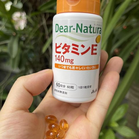 Vitamin E hữu cơ Dear Natura Nhật Bản 60 viên