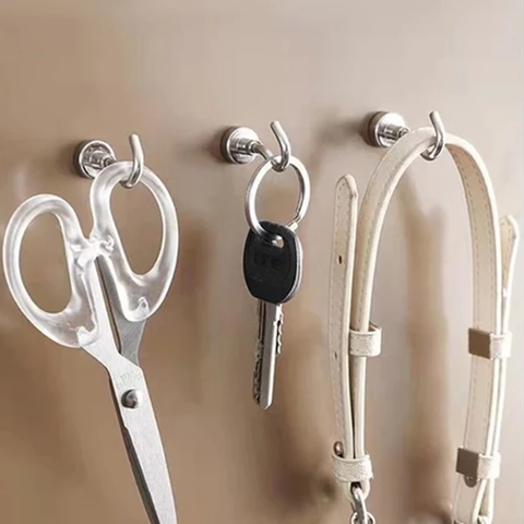 Móc Treo Nam Châm Mạnh Mẽ Đất Hiếm - Giải Pháp Tổ Chức Không Gian Sống Tiện Lợi, Chịu Lực 22KG, Dễ Dàng Gắn Kết