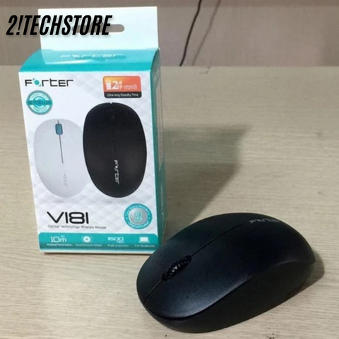 Chuột Không Dây Forter V181 - Chuột Văn Phòng Ergonomic USB, Độ Chính Xác Cao, Khoảng Cách Kết Nối 15m, Tiết Kiệm Năng Lượng