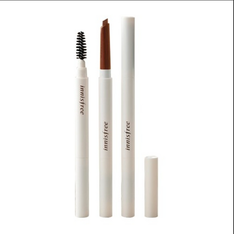 Chì Kẻ Lông Mày Innisfree Auto Eyebrow Pencil 0.3g - Màu 02, Định Hình Tự Nhiên Cho Chân Mày Đẹp Mắt