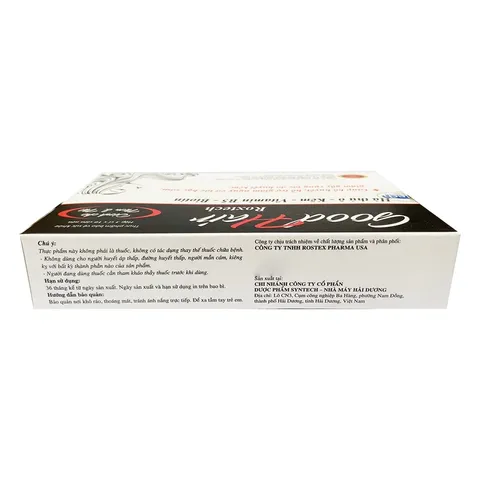 Viên uống Good Hair ROXTECH - Hỗ trợ giảm bạc tóc, gãy rụng, bổ sung hà thủ ô, biotin, vitamin B5 - 30 viên từ ROSTEX PHARMA USA