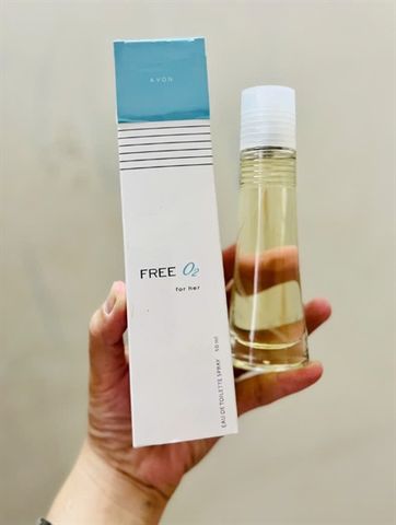 Nước Hoa Avon Free O2 For Her 50ml - Hương Thơm Quyến Rũ, Nữ Tính, Sang Trọng, Dành Cho Cô Gái Hiện Đại