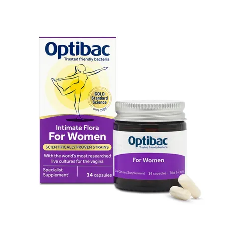 Men vi sinh phụ khoa Optibac 14 viên nhập khẩu Anh Quốc
