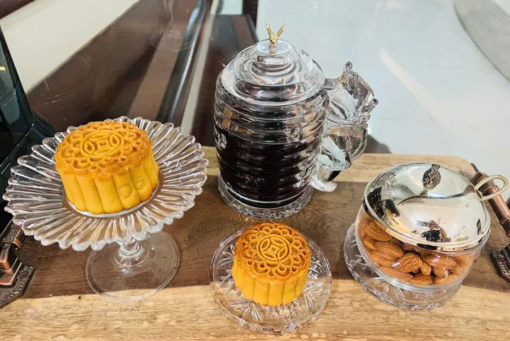 Set 4 Chân Bồng Mini Pasa - Tủ Đựng Bánh Ngọt Sang Trọng Có Nắp, Phụ Kiện Tiệc Cưới và Sinh Nhật