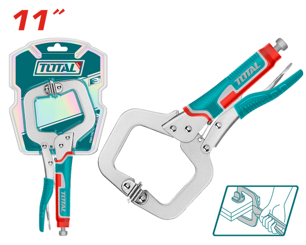 Kìm bấm chết chữ C Total THT111113 11 inch - Dụng cụ cầm tay chất lượng cao, chiều dài lý tưởng cho thợ cơ khí và hàn lắp