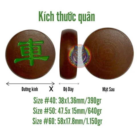 Bộ Cờ Tướng Gỗ Bạch Dương Cổ Điển - Game Truyền Thống Đầy Thú Vị, Kích Thước Lựa Chọn Cho Người Lớn & Trẻ Em
