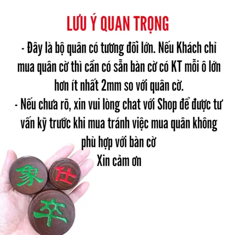 Bộ Cờ Tướng Gỗ Bạch Dương Cổ Điển - Game Truyền Thống Đầy Thú Vị, Kích Thước Lựa Chọn Cho Người Lớn & Trẻ Em