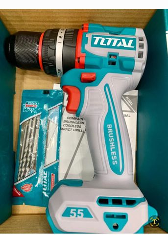 Thân máy khoan búa không chổi than Total TIDLI205581 - Máy khoan đa năng 20V, mạnh mẽ, bền, và linh hoạt cho gỗ, kim loại, tường