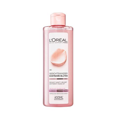 Nước Hoa Hồng L'Oreal Pháp 400ml - Toner Se Khít Lỗ Chân Lông, Cân Bằng Độ pH, Dưỡng Sáng Da, Làm Mịn Da