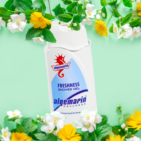 Sữa Tắm Cá Ngựa Algemarin 300ml - Dưỡng Ẩm Sâu, Lưu Hương Lâu, Sang Trọng Chuẩn Đức cho Da Mịn Màng và Tươi Trẻ