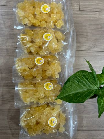 Đường Phèn Vàng Quảng Ngãi 1kg - Hạt Mịn, Hạt Vừa, Hạt To Nguyên Chất, Không Tẩy - Nguyên Liệu Nấu Ăn Lành Mạnh, Giải Nhiệt.