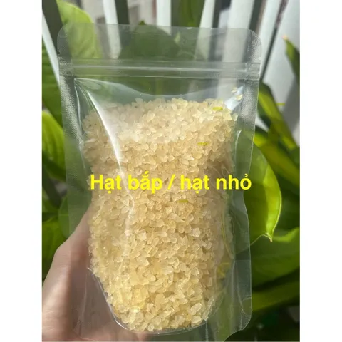 Đường Phèn Vàng Quảng Ngãi Nguyên Chất 1KG - Hạt Nhỏ Mía Tự Nhiên, Lý Tưởng Cho Món Chè và Sức Khỏe