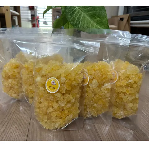 Combo 2kg Đường Phèn Vàng Quảng Ngãi - Hạt Mịn, Hạt Vừa, Hạt To Nguyên Chất Từ Mật Mía, Nguyên Liệu Nấu Ăn Lành Mạnh