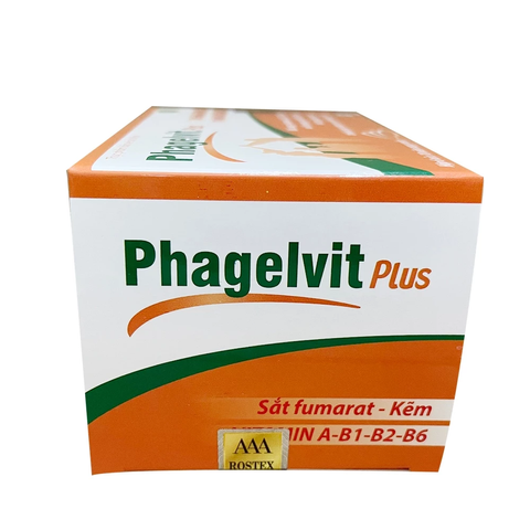 Viên Uống Vitamin Tổng Hợp Phagelvit Plus ROXTECH (60 Viên) - Tăng Cường Sức Khỏe và Đề Kháng Cho Cơ Thể
