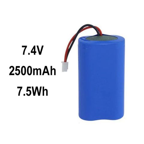 Pin Sạc 18650 7,4V 2500mAh Có Mạch Bảo Vệ - Phụ Kiện Cho Loa Bluetooth, Đèn LED Mặt Trời, Máy Trợ Giảng