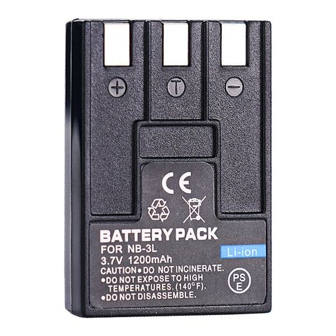 Pin Máy Ảnh Canon NB-3L (NB3L) - Pin Lithium Cho Canon IXUS i, i5, II, 700, 750, 600 IXY SD 100, SD 110, IXY DV M5
