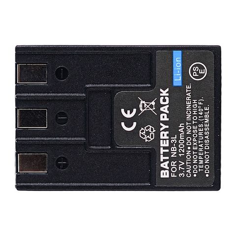 Pin Máy Ảnh Canon NB-3L (NB3L) - Pin Lithium Cho Canon IXUS i, i5, II, 700, 750, 600 IXY SD 100, SD 110, IXY DV M5