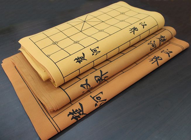 Thảm Chơi Cờ Tướng Hai Mặt - Kích Thước #50 #60 #70, Chất Liệu Da PU, Bàn Cờ Thông Minh Không Kèm Quân Cờ