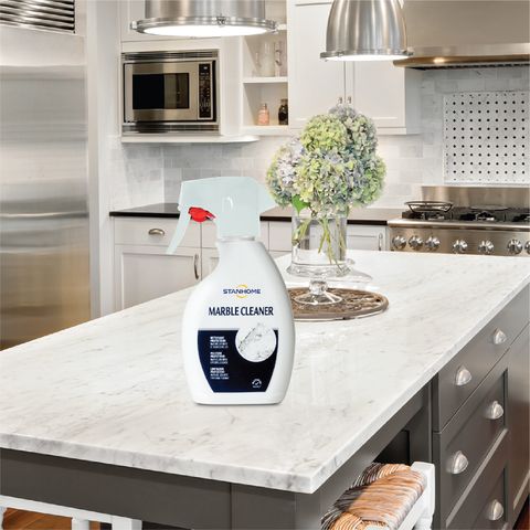 Xịt Làm Sạch Đá Tự Nhiên Stanhome - Marble Cleaner 250ml, Tẩy Bón Bề Mặt Cẩm Thạch, Granite, Hương Thơm Tươi Mát
