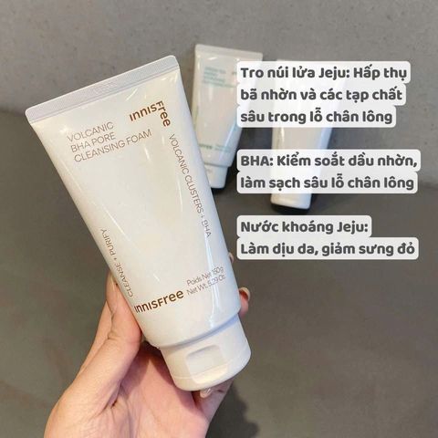 Sữa Rửa Mặt Innisfree – Làm Sạch Sâu, Dịu Nhẹ Cho Làn Da