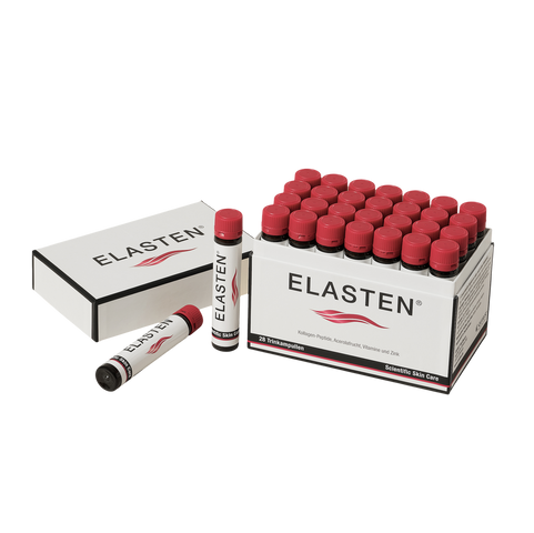 Collagen Elasten H - Hỗ Trợ Giảm Lão Hóa & Tăng Độ Đàn Hồi, 28 Lọ Dưỡng Ẩm & Làm Sáng Da Tự Nhiên