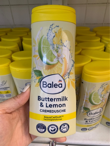 Sữa Tắm Dưỡng Thể Balea 300ml - Dưỡng Ẩm Sâu, Hương Tươi Mát, pH Trung Tính, Phù Hợp Da Nhạy Cảm, Sản Phẩm Thuần Chay