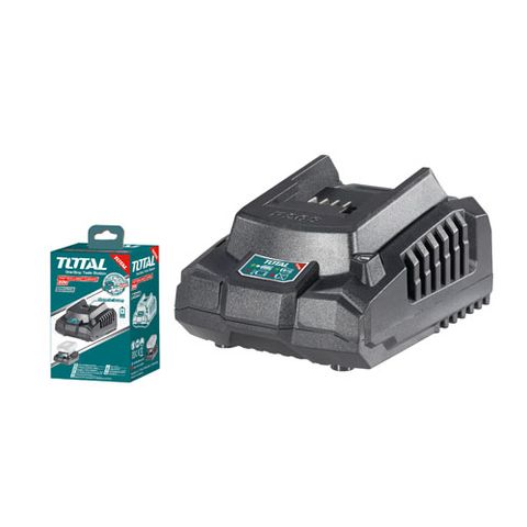 Đế Sạc Total TFCLI2001 Chính Hãng 20V - Sạc Nhanh 2A Tiện Dụng Cho Dụng Cụ Cầm Tay, Thiết Kế Nhỏ Gọn, An Toàn, Bền Bỉ