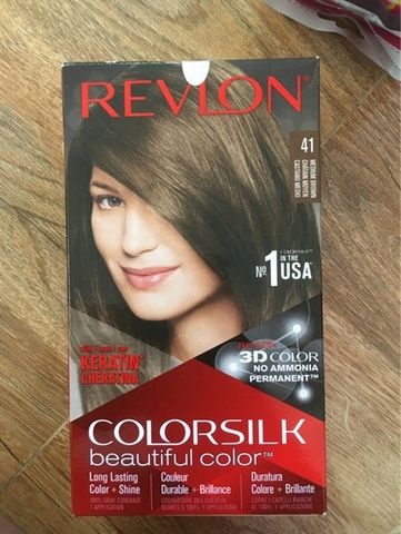 Nhuộm tóc Revlon Colorsilk Medium Brown số 41
