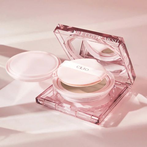 Phấn Nước Che Khuyết Điểm Clio Kill Cover Mesh Glow Cushion - Lớp Nền Căng Bóng, SPF 50+/PA+++, Tặng Lõi Refill, 15g Hàn Quốc