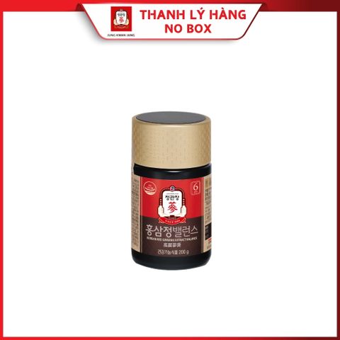 Cao Hồng Sâm Cô Đặc KGC Jung Kwan Jang Extract Balance 200g - Tinh Chất Bồi Bổ Sức Khỏe Hàn Quốc, Nguyên Chất Từ Nhân Sâm 6 Năm Tuổi