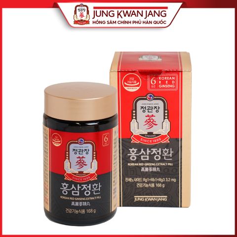 Viên Tinh Chất Cao Hồng Sâm KGC Jung Kwan Jang Extract Pills 168g - Hỗ trợ sức khỏe, tăng cường sức đề kháng, giảm căng thẳng, ngủ ngon